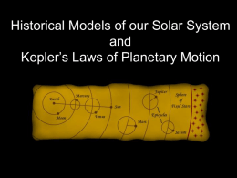 Models of the Solar System - Londonderry School District