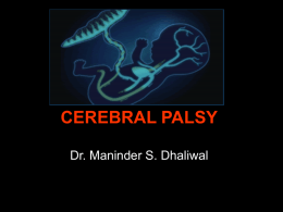 CEREBRAL PALSY - Welcome to my website :-)