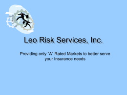 Leo Risk Services, Inc.