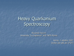 Heavy Quarkonium Spectroscopy