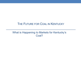 Intelligent Energy Choices for Kentucky’s Future
