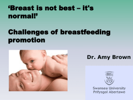 Breastfeeding Promotion