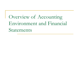 ACCOUNTING - Bilkent University