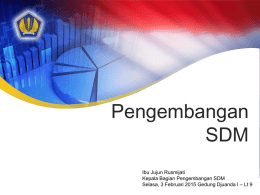 Current Issues Pengelolaan SDM Kementerian Keuangan