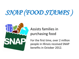 SNAP (Food Stamps ) - Illinois Legal Aid