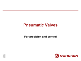 Pneumatic Valves