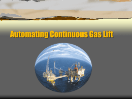 Automating Continuous Gas Lift
