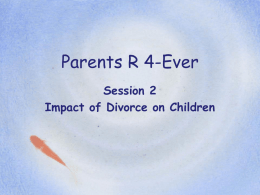 Parents R 4-Ever - North Carolina Cooperative Extension