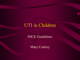 UTI in Children