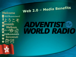 Training - Adventist World Radio