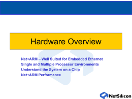 Hardware Overview and Initialization