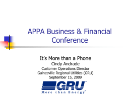 APPA Business & Financial Conference