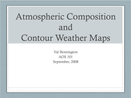 Contour Weather Maps