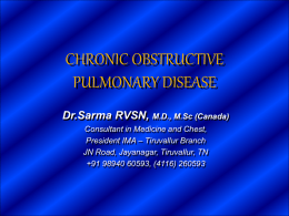 COPD by Dr Sarma - drsarma.in