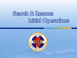 Search & Rescue Awareness
