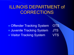 SYSTEM OVERVIEW - Illinois Criminal Justice Information