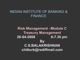 Example - Indian Institute of Banking and Finance