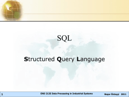 SQL - ITU