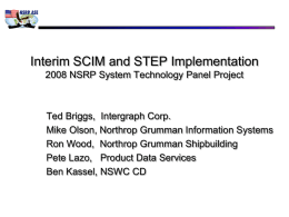 Interim SCIM and STEP Implementation 2009 System