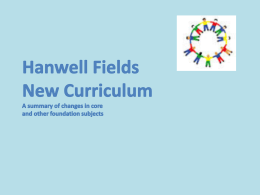 Introducing Computing - Hanwell Fields Community School