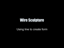 Wire Sculpture - Diocese of Fall River