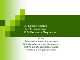 CN College Algebra ch. 1 Graphs 1.1A: Cartesian Coordinates