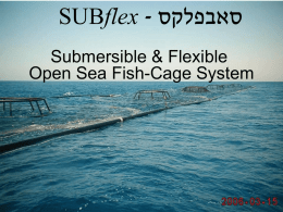 Submersible & Flexible Open Sea Fish
