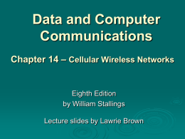 Chapter 14 - William Stallings, Data and Computer