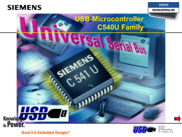 C54x USB from SIEMENS