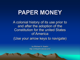 PAPER MONEY - Minuteman Liberty