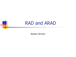 RAD and ARAD