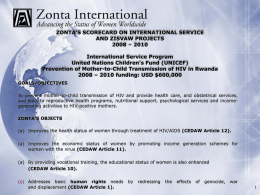 Governors Training - Zonta International