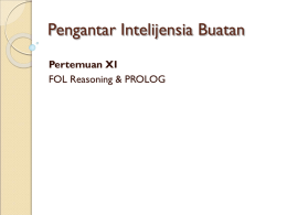Pengantar inttelegensia buatan
