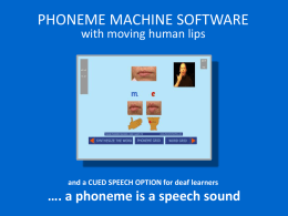 PHONEME MACHINE 6.0