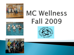 MC Wellness Fall 2009