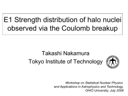 Coulomb and Nuclear Breakup of Halo Nuclei