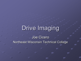 Drive Imaging - Network.nwtc.edu