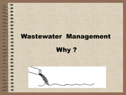 Wastewater - University of West Alabama