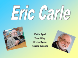Eric Carle - Appalachian State University
