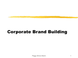 CORPORATE IMAGE - WHAT IS IT?
