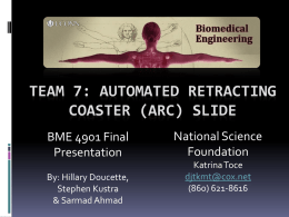 Team 7: The ARC Slide