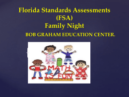 Florida Standards Assessments (FSA)