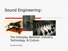 Audio Engineering: