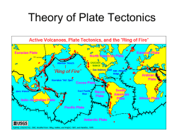 Plate Tectonics - Londonderry School District