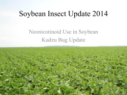 Soybean 2015 - North Carolina Cooperative Extension
