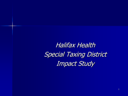 Halifax Health Town Hall Meeting