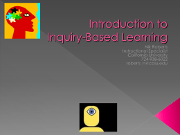 Introduction to Inquiry