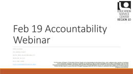 Feb 15 Accountability Webinar
