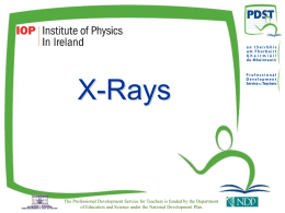 X-Rays Applications in Medical Physics