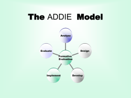 ADDIE PROCESS - For Students